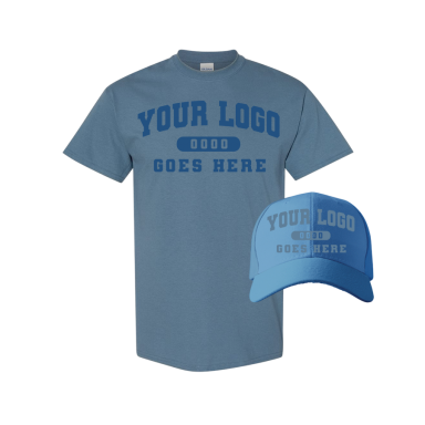 Combo GJK004 Lt. Blue / Indigo Tee